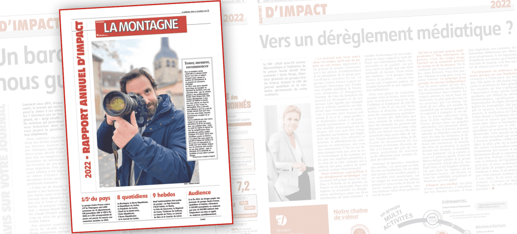 rapport d’impact au devant des lecteurs