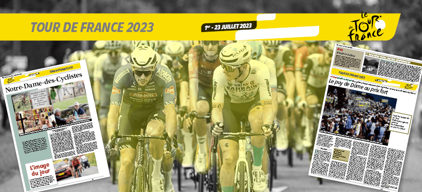 06.07.23 – Tour de France 2023 : les rédactions du groupe Centre France sur la lign…