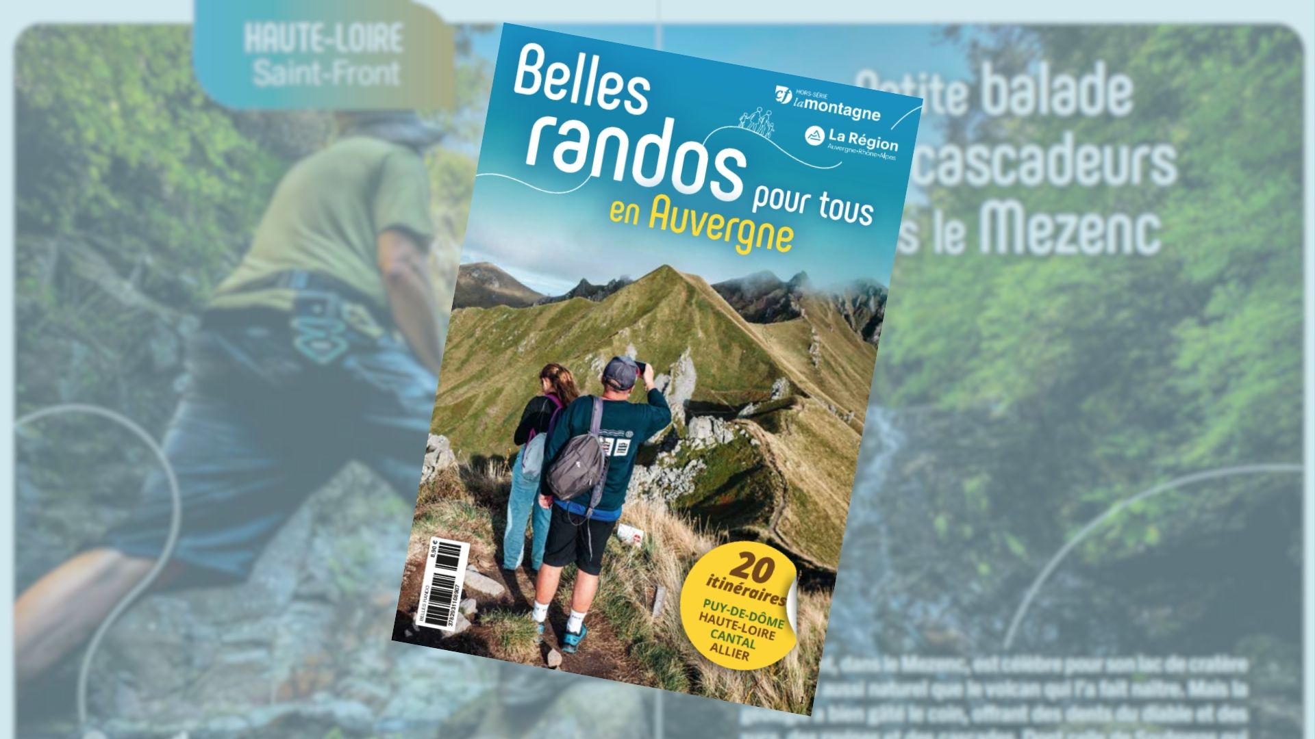 Un guide pour retrouver toutes les plus Belles Randos d’Auvergne