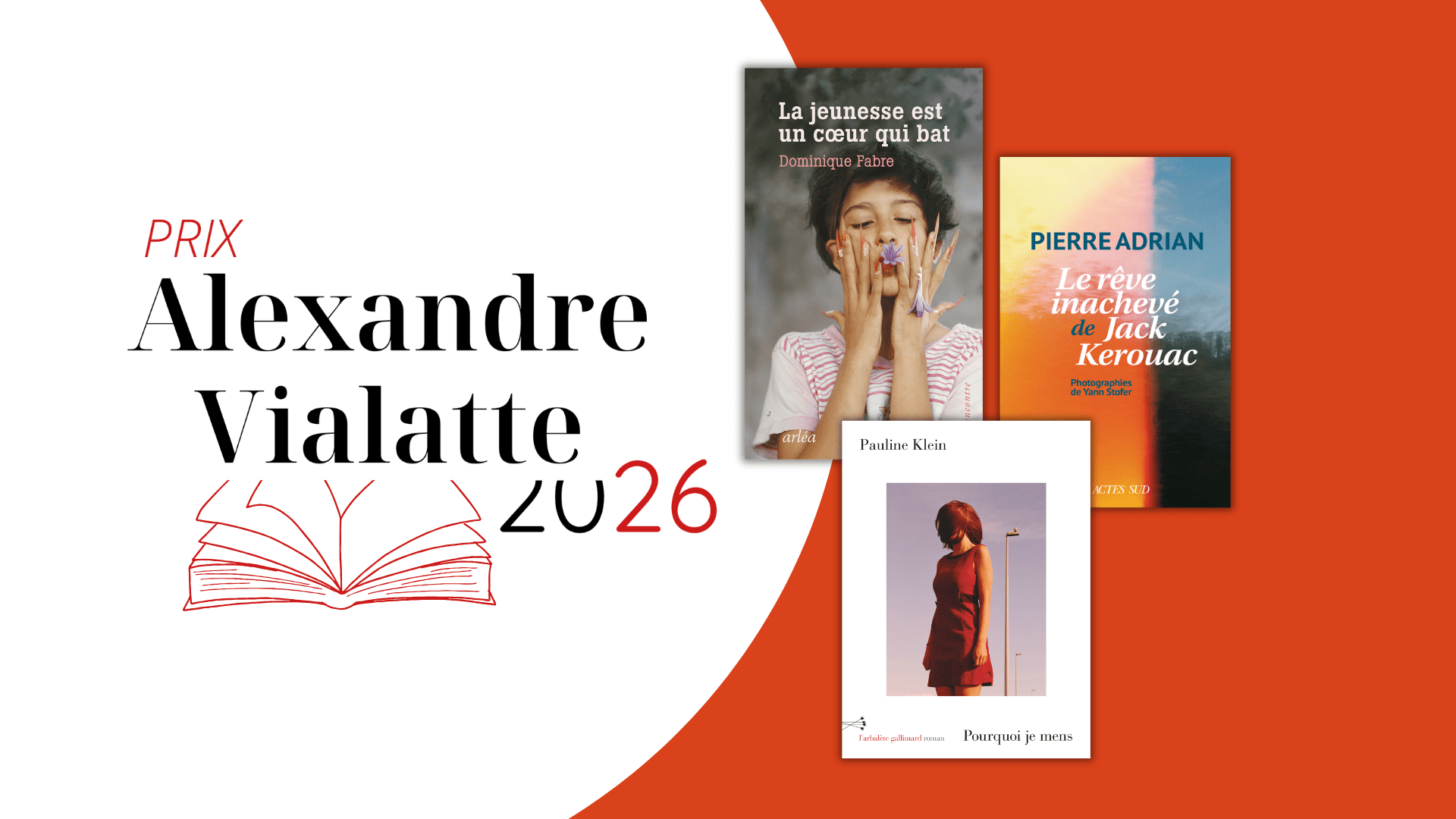 DEUXIÈME SÉLECTION DU PRIX VIALATTE 2026 :TROIS AUTEURS EN LICE